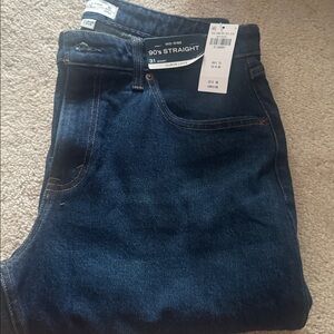 Abercrombie & Fitch Dark Blue Women's Jeans